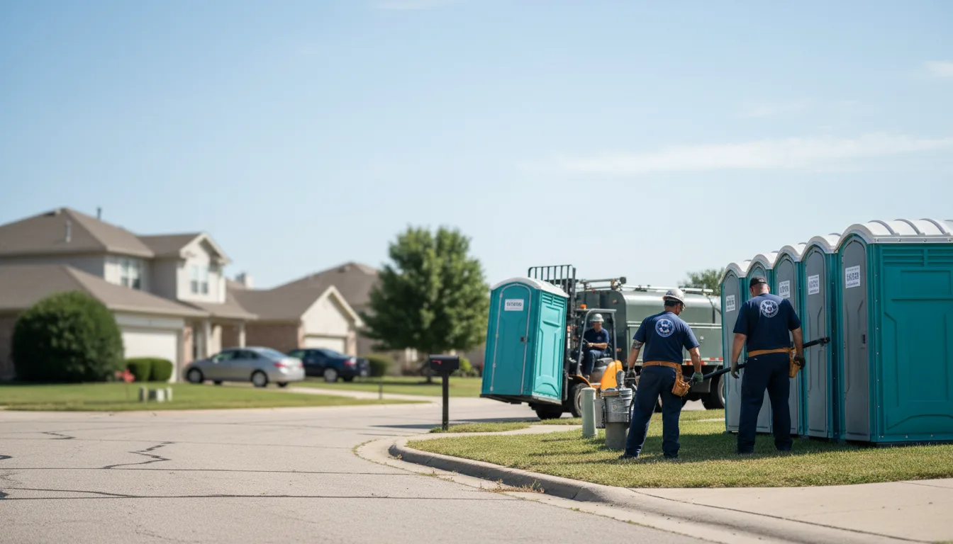 Porta Potty Rental in Weiner, AR near me